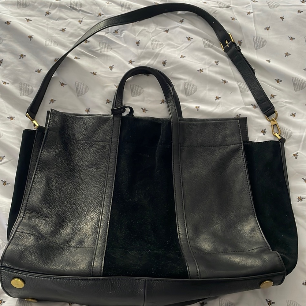 Fossil Carmen tote, black